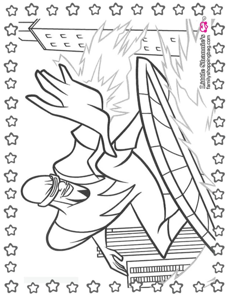 Coloring Page  Incredibles  pdf