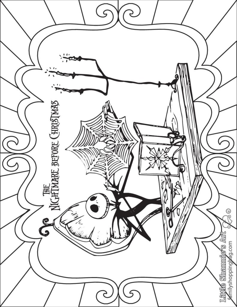 Coloring Page  Nightmare BC  pdf