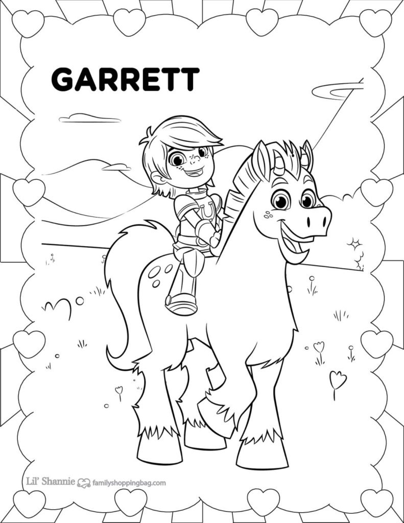 Coloring Page  Nella Knight  pdf