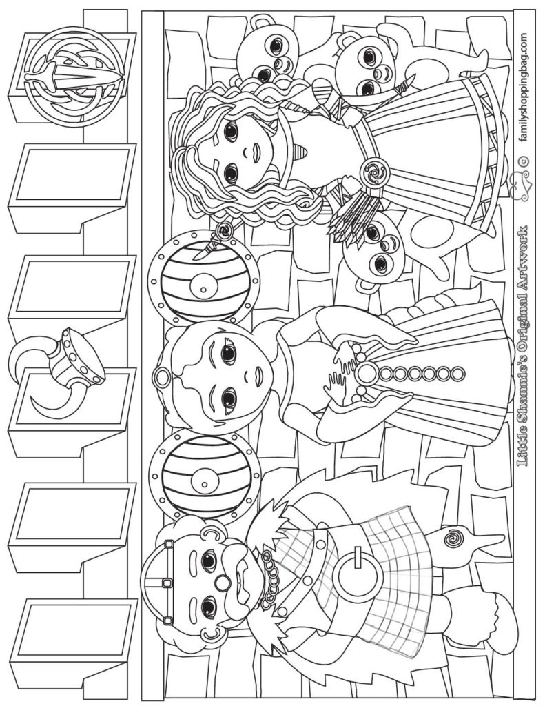 Coloring Page Brave  pdf