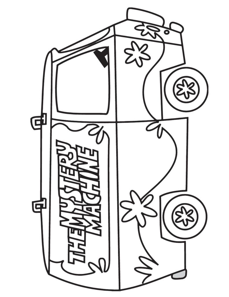 Coloring Page Scooby Doo  pdf