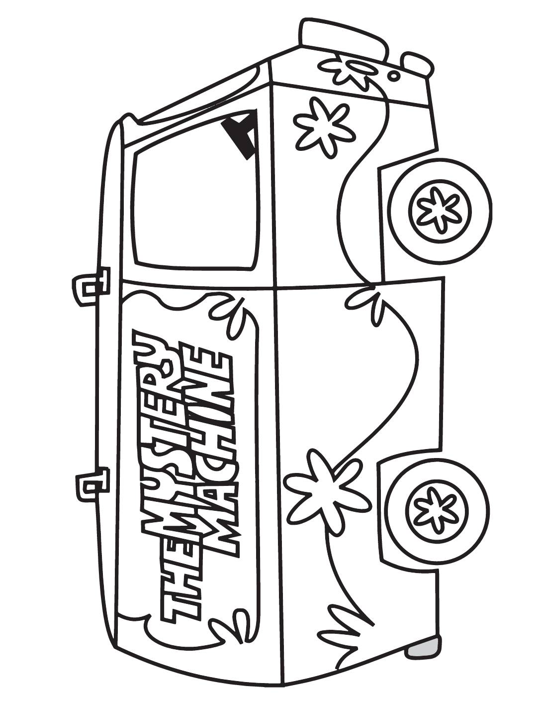 Coloring Page Scooby Doo