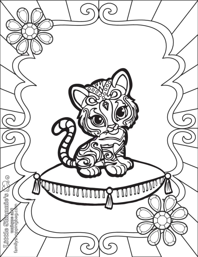 Coloring Page Shimmer  pdf