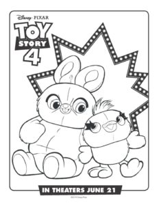 Coloring Page Toy Story