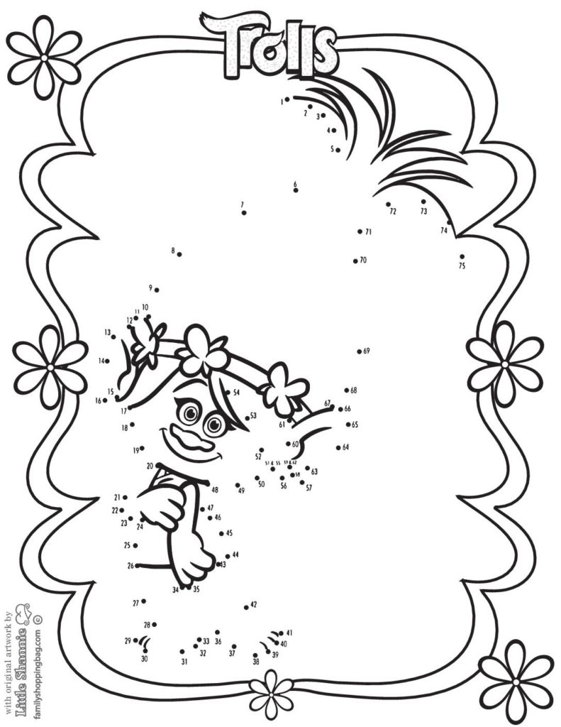 Connect The Dots  Trolls  pdf