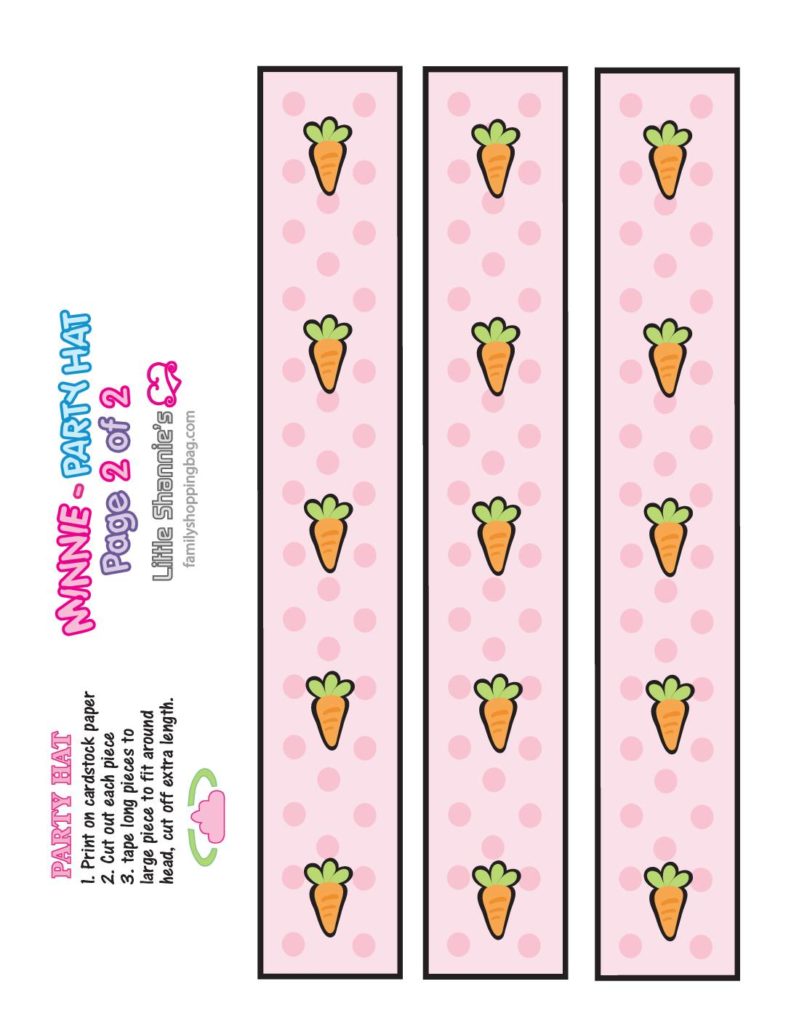 Crown  Minnie Mouse Easter  pdf