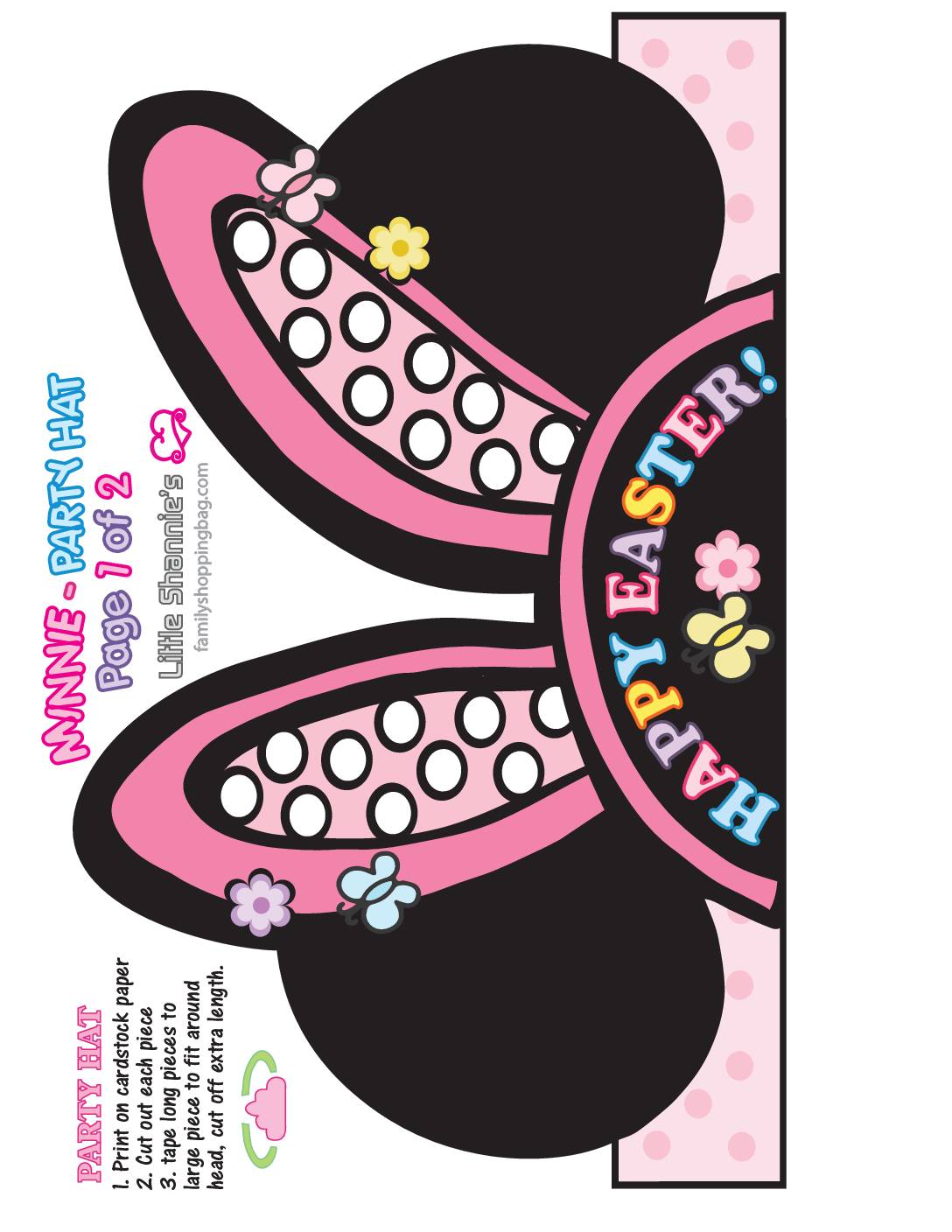 Crown Minnie Mouse Easter  pdf