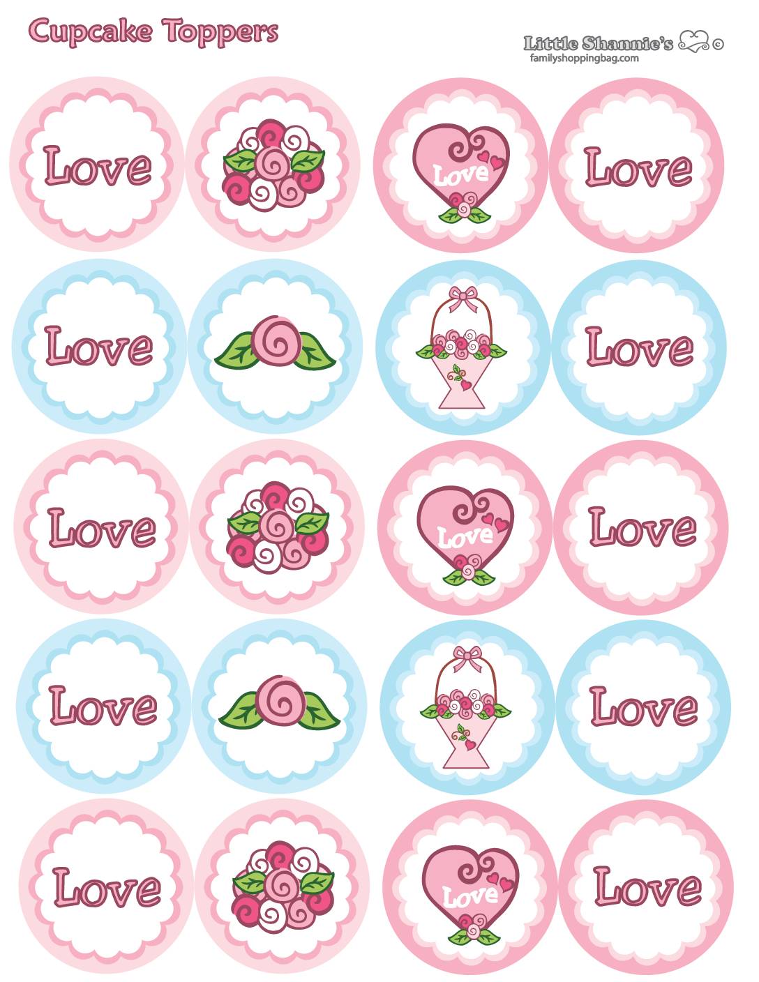 Cupcake Toppers  pdf