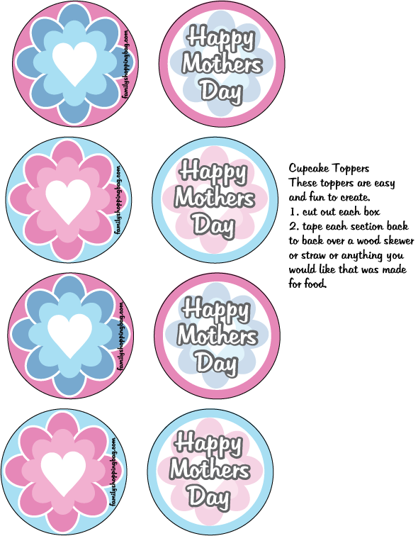 Cupcake Toppers Party Decorations