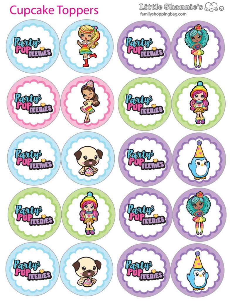 Cupcake Tops Party Pop Teenies  pdf