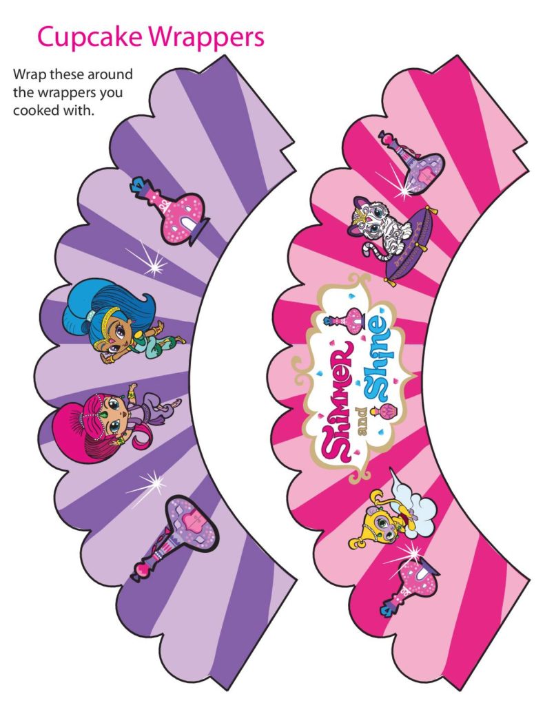 Cupcake Wappers Shimmer  pdf