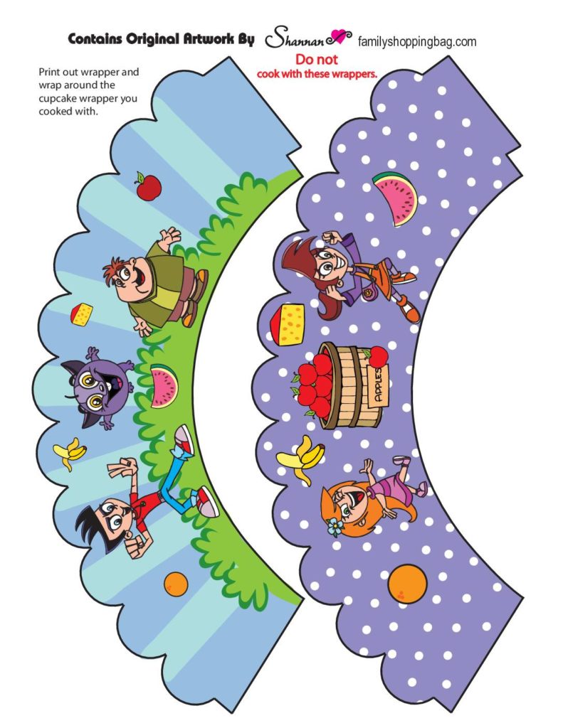 Cupcake Wrap  pdf