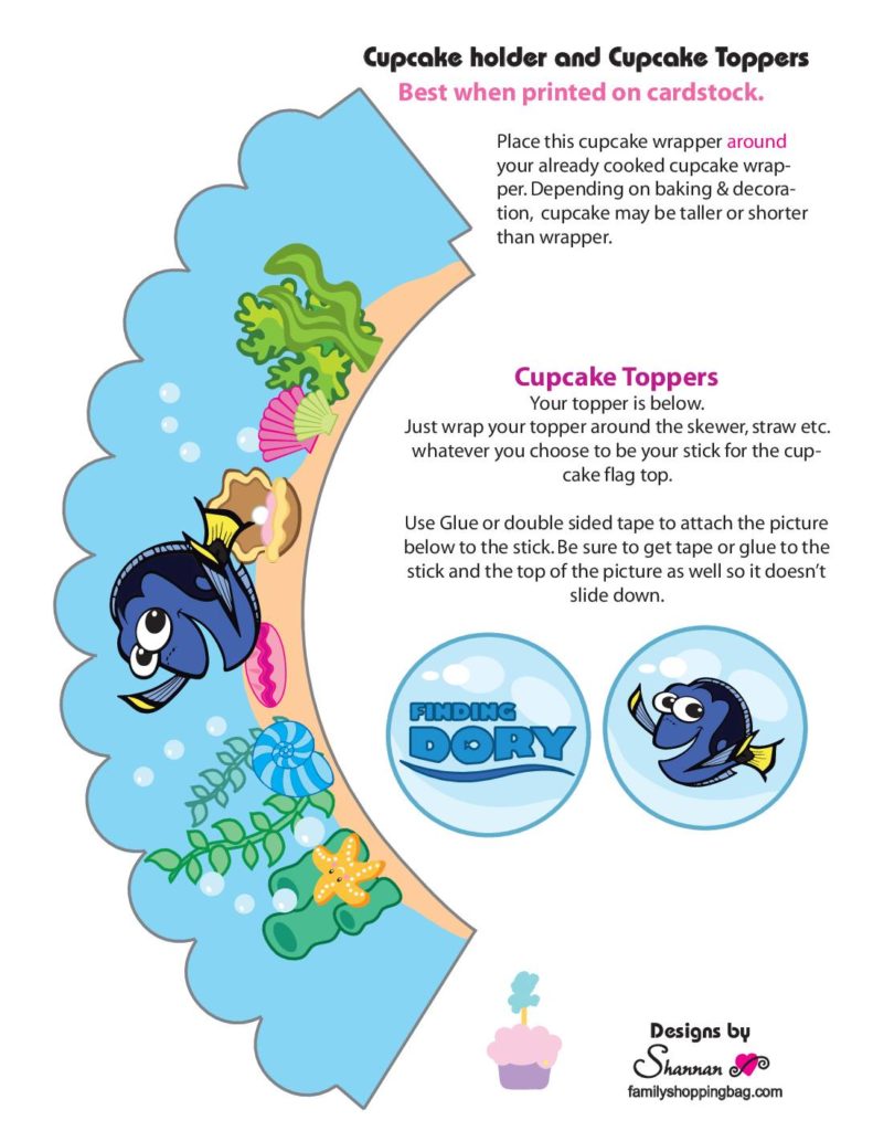 Cupcake Wrap Set  pdf