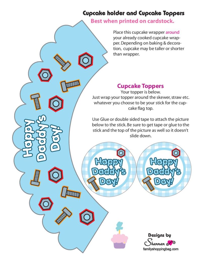 Cupcake Wrap Set   pdf