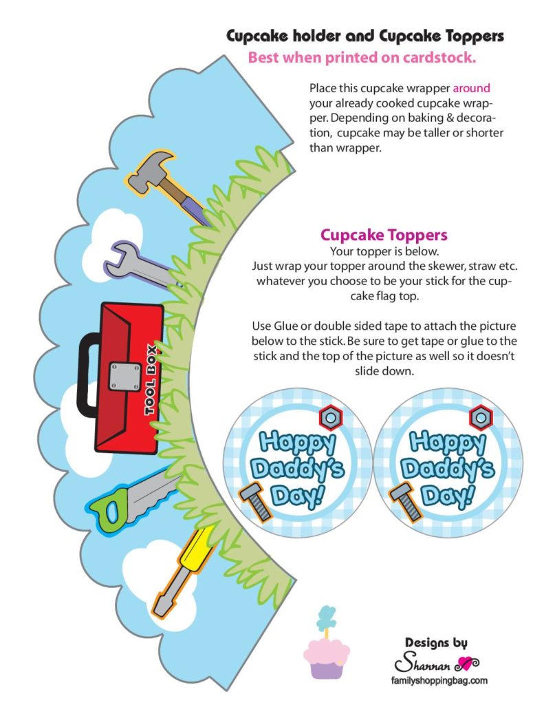 Cupcake Wrap Set  pdf