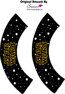 Star Wars Cupcake Wrappers Party Decorations