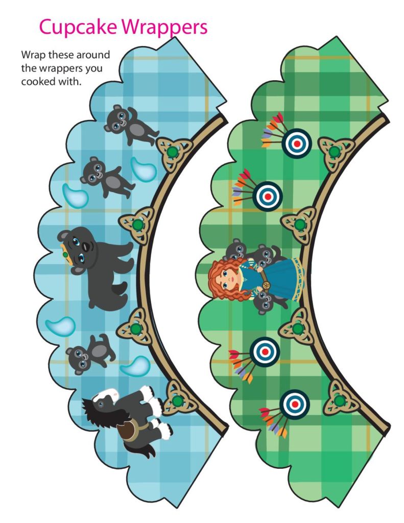 Cupcake Wrappers Brave  pdf