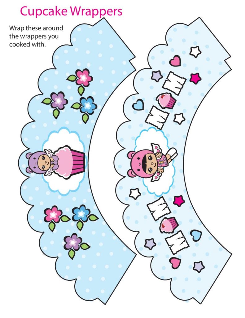 Cupcake Wrappers Mothers Day  pdf