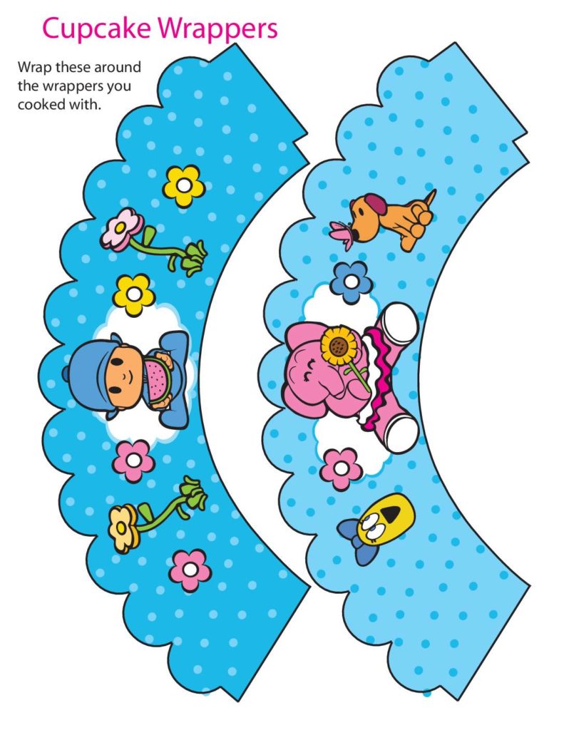 Cupcake Wrappers Pocoyo  pdf