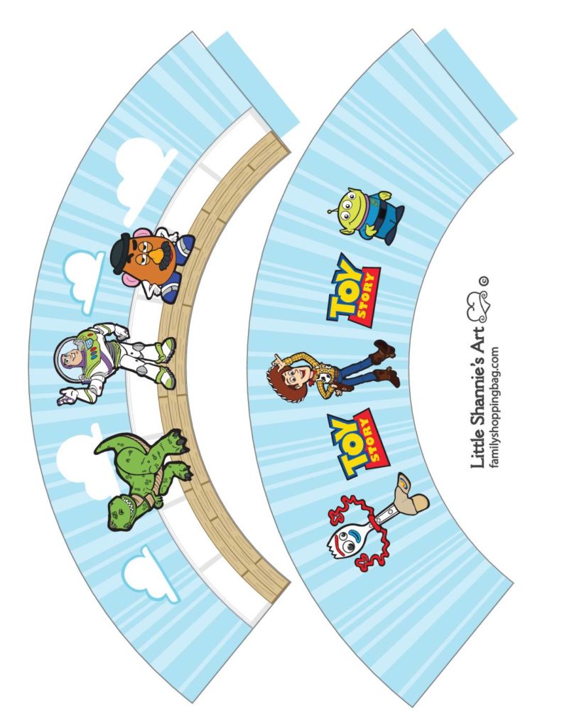 Cupcake Wrappers Toy Story  pdf
