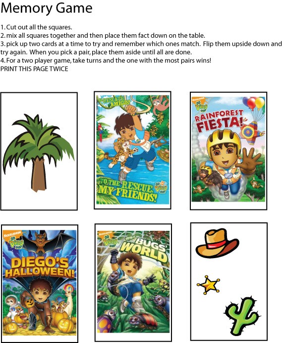 Diego Memory Game
