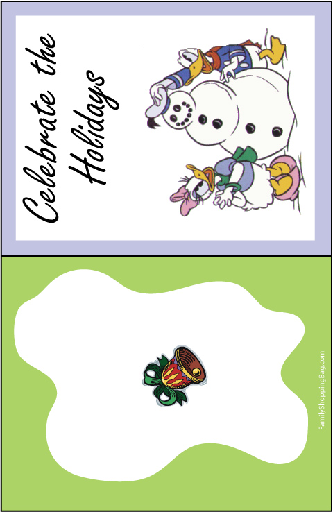 Donald Duck and Daisy Card