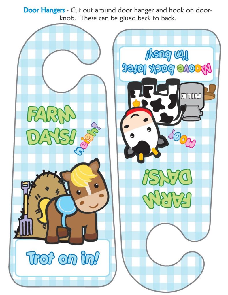 Door Hanger Farm  pdf