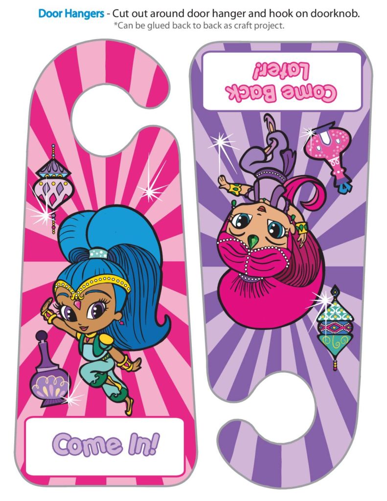 Door Hanger Shimmer  pdf