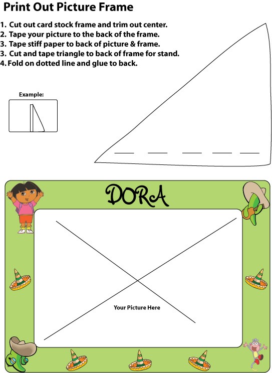 Dora Picture Frame Picture Frame
