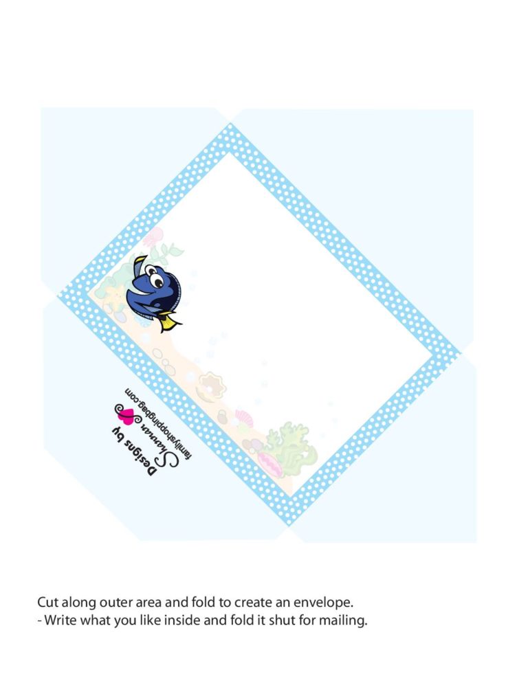 Finding Nemo Gift Tags Free Printable