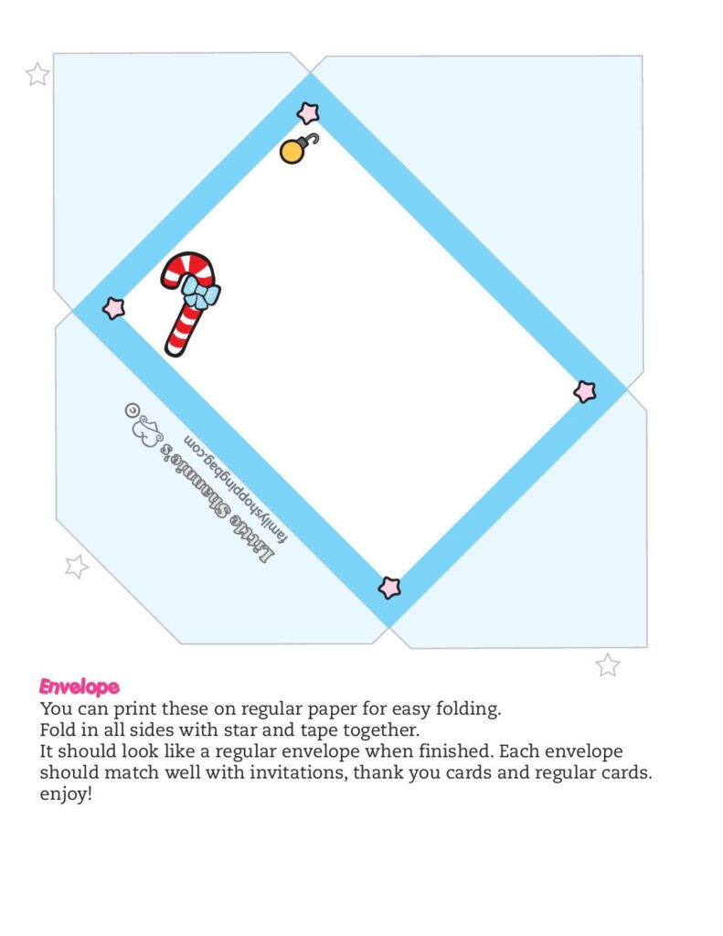 Envelope Christmas  pdf