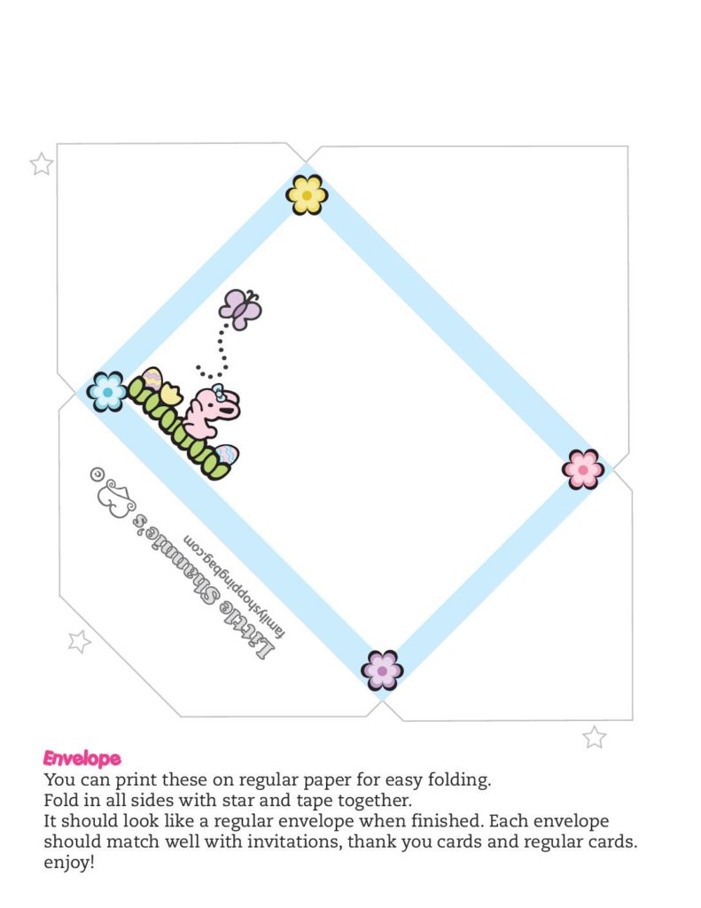 Envelope Easter   pdf