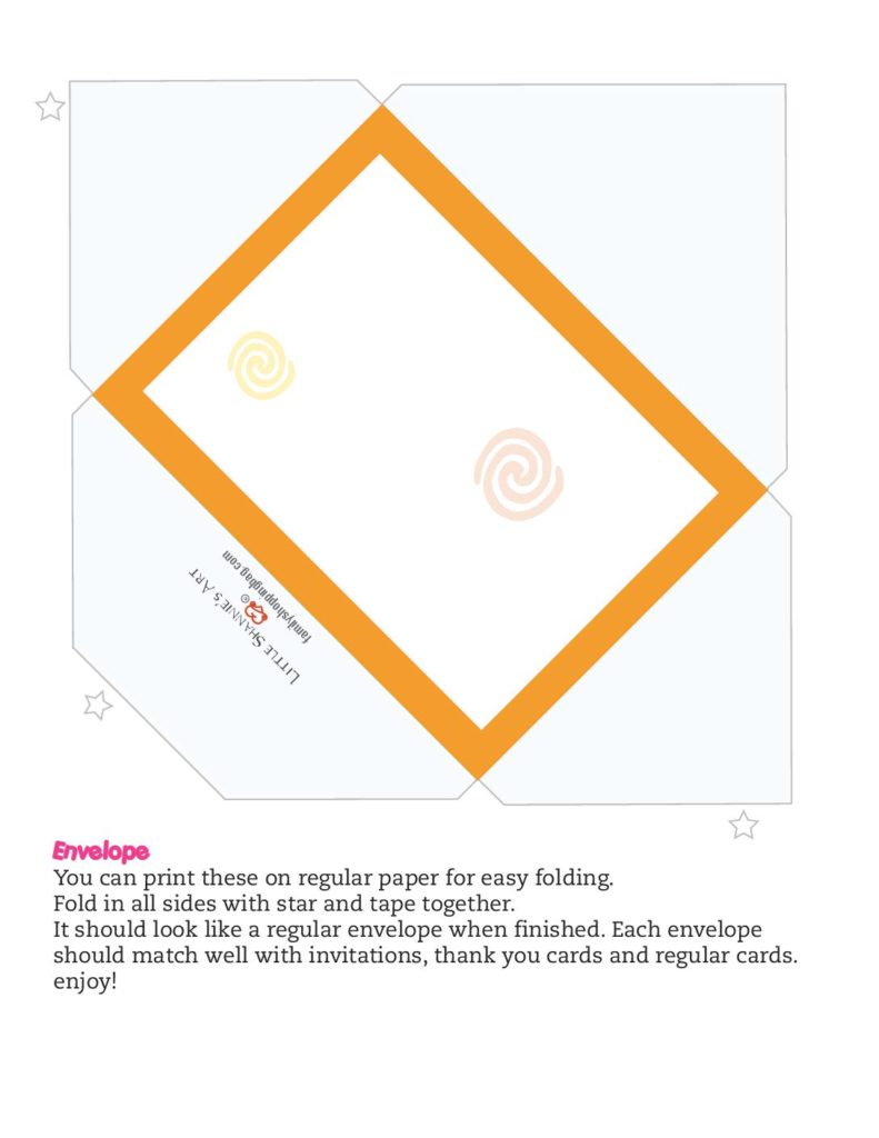 Envelope Lion King  pdf