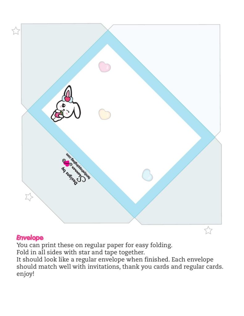 Envelope Party Pop Teenies  pdf