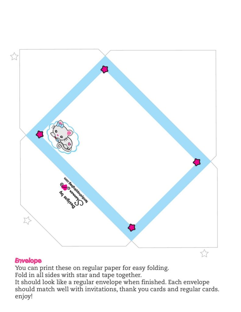 Envelope Valentine Shannies  pdf