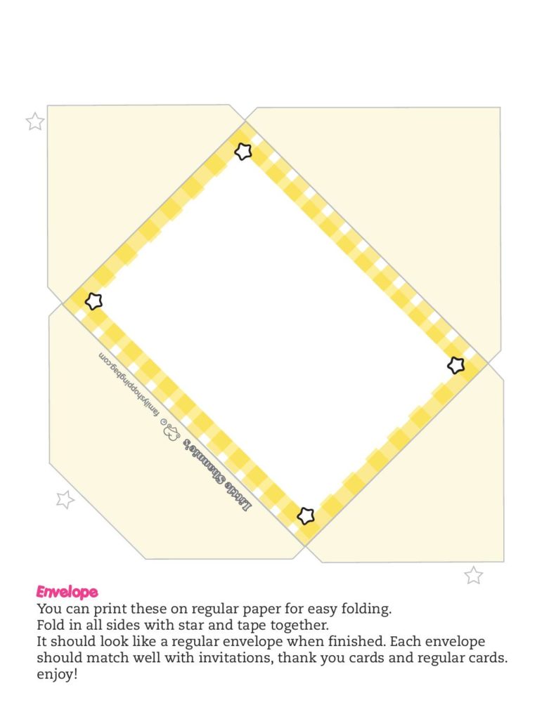 Envelope Winnie the Pooh  pdf