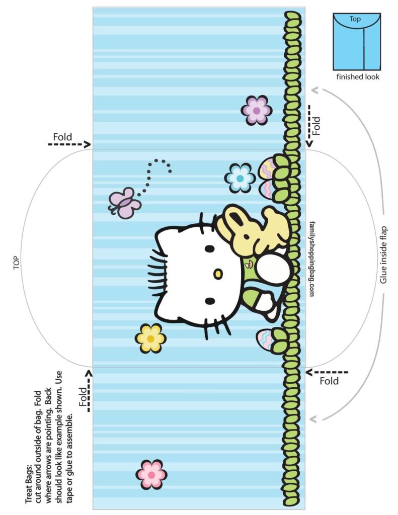 Favor Bag  Easter  pdf