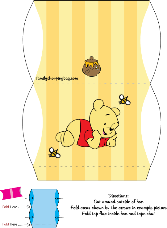 Pooh Favor Box