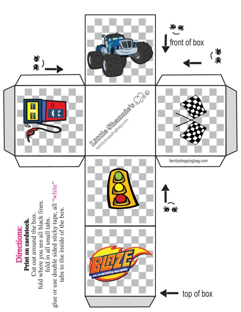 Favor Box Blaze  pdf