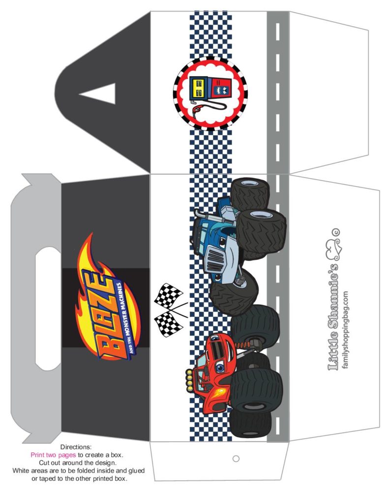 Favor Box Blaze  pdf