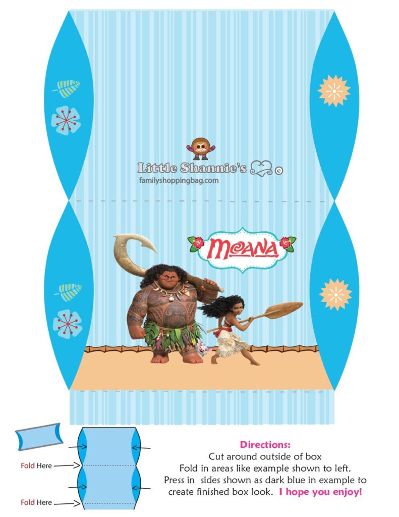 Favor Box Moana  pdf