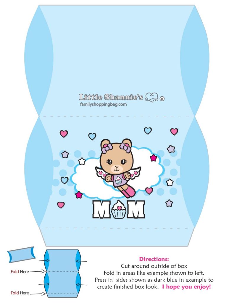 Favor Box Mothers Day  pdf