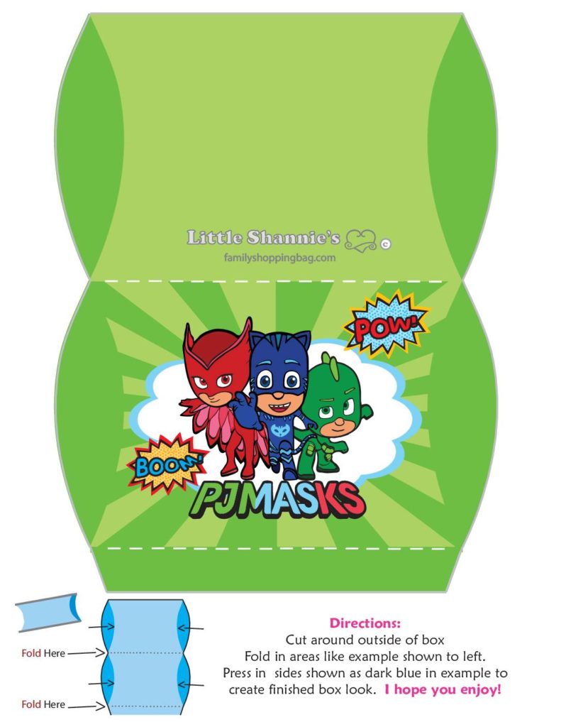 Favor Box PC Masks  pdf