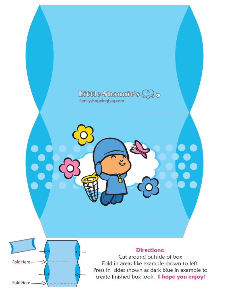 Favor Box Pocoyo  pdf