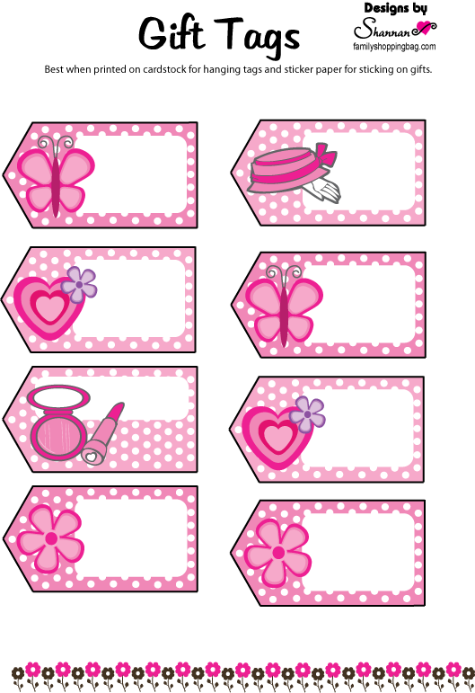 Favor Tag Gift Tags