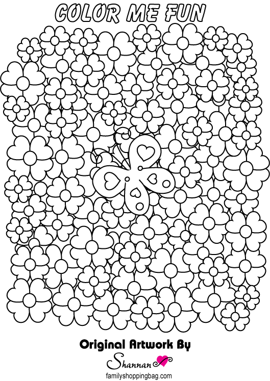 Flowers Coloring Page Coloring Pages