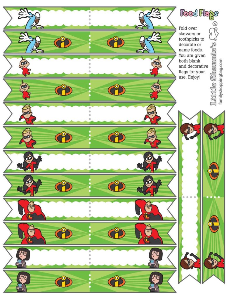 Food Flags Incredibles  pdf