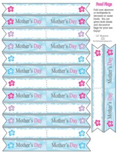 Food Flags Moms Spa Day  pdf