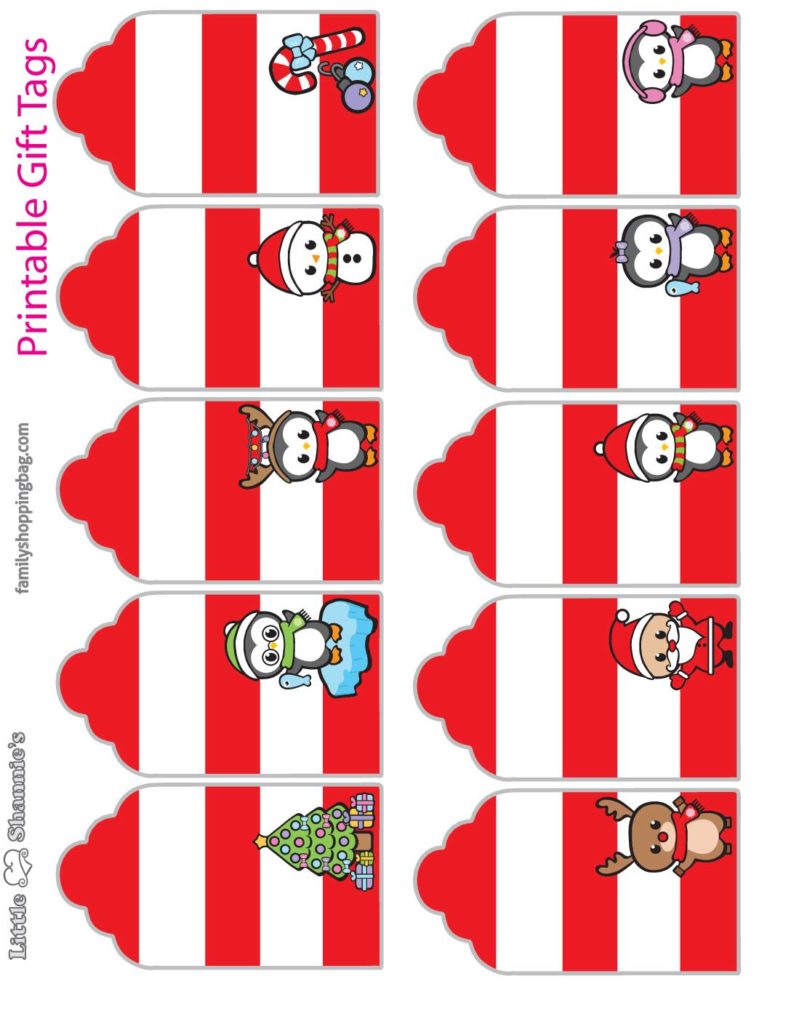Gift Tags Christmas  pdf