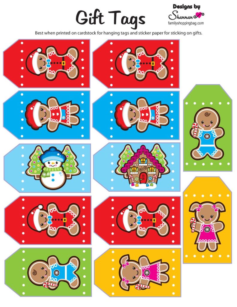 Gift Tags Christmas  pdf